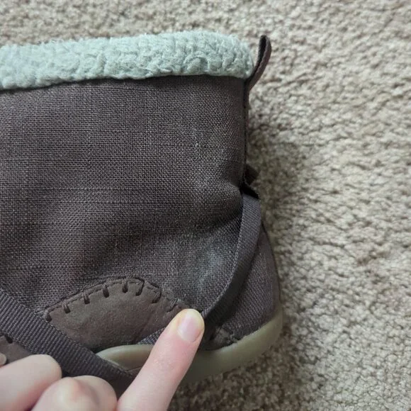 Xero Shoes Ashland Brown Womens Size 10.5 Pull On Faux Fur Barefoot Boots - Picture 6 of 14